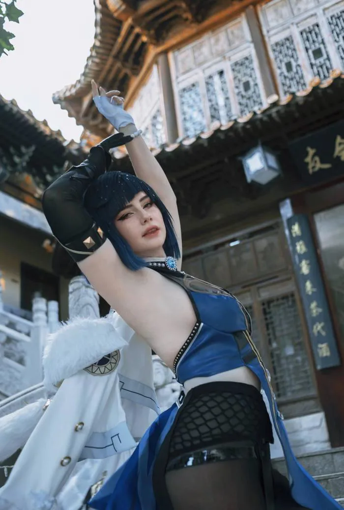 Cosplay Yelan của tui nè! Mong mọi người thích nha! : r/Genshin_Impact