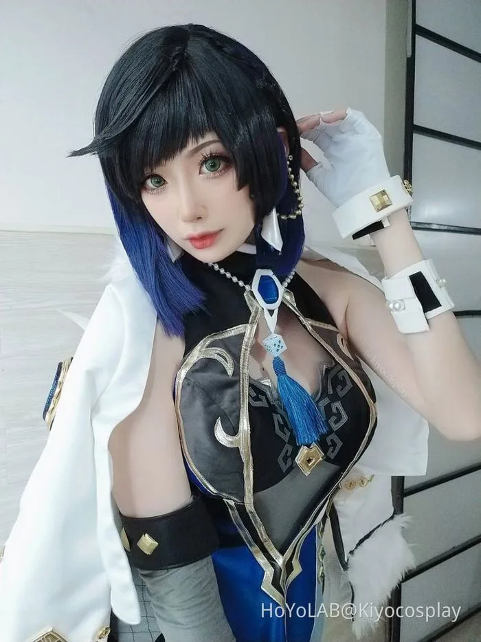 Kayo cosplay | Yelan cosplay outfit, Cosplay glam costume jacket, Kiyo