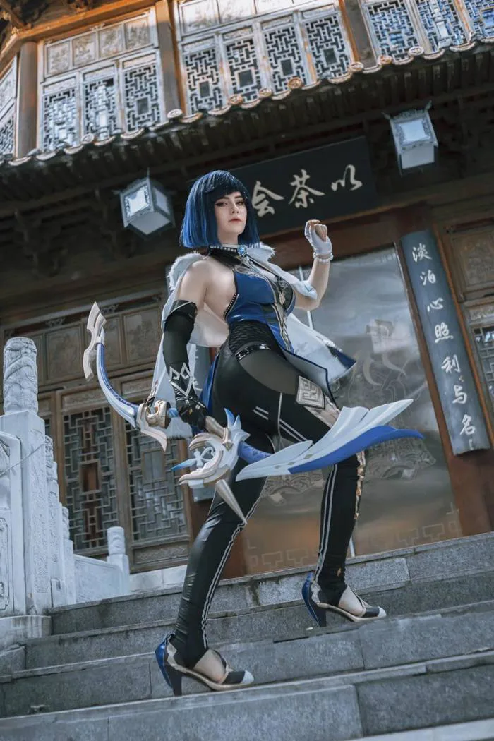 Cosplay Yelan của tui nè! Mong mọi người thích nha! : r/Genshin_Impact