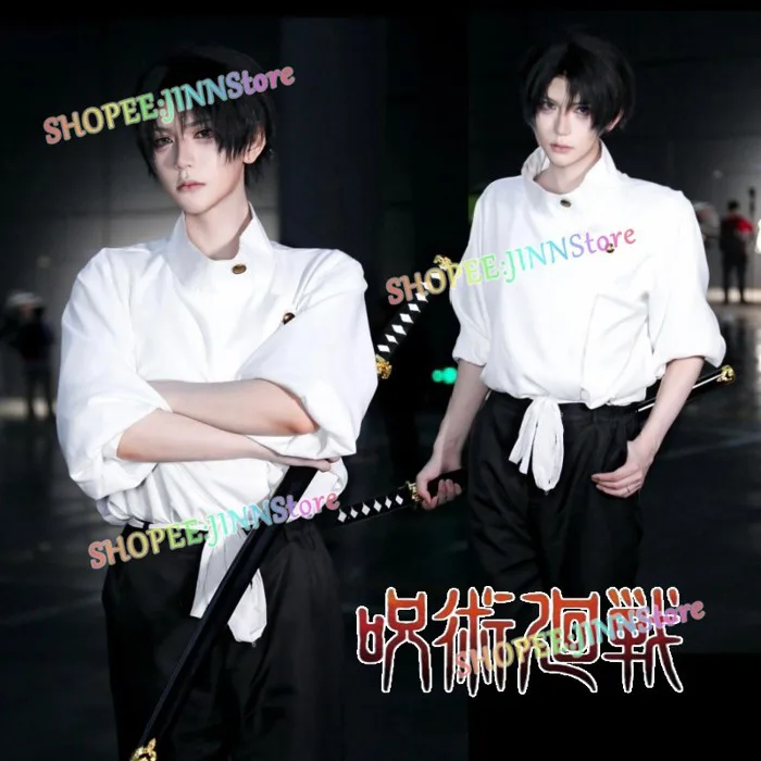JINN-Trang phục hoá trang Jujutsu Kaisen Season 3 nhân vật Jokkotsu Yuta  bao gồm bộ tóc giả và đồng phục cosplay | Shopee Việt Nam