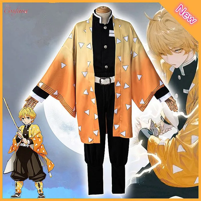 Shop Đồ Cosplay Agatsuma Zenitsu Đẹp Tại HCM, Giao Hàng Toàn Quốc