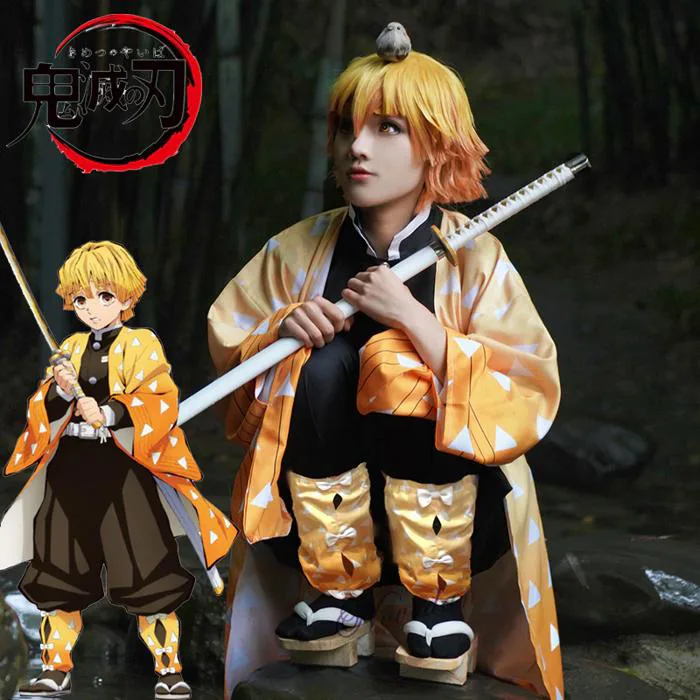 Shop Đồ Cosplay Agatsuma Zenitsu Đẹp Tại HCM, Giao Hàng Toàn Quốc