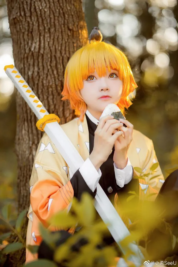 Agatsuma Zenitsu Cosplay