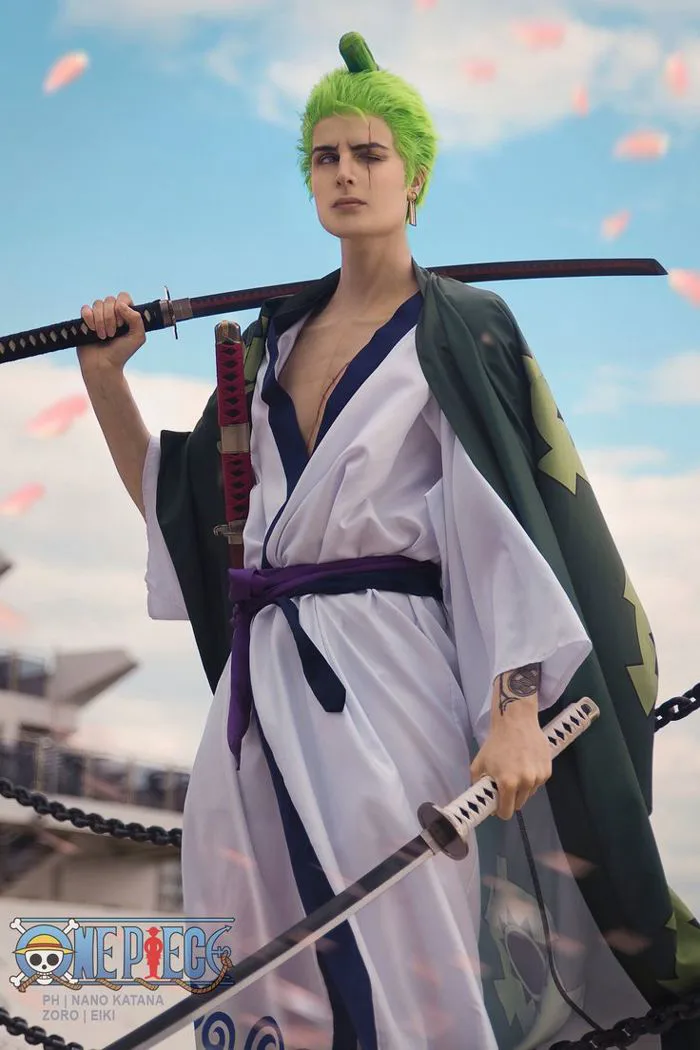 Cosplay Original (ワンピース _ ロロノア・ゾロ) ♥ Roronoa Zoro from ONE PIECE cosplayed by cosplayed by KAI@pandakaicos ~.~