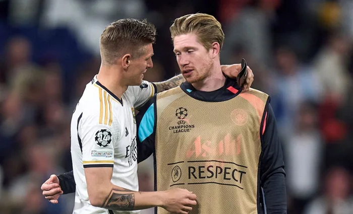 Lý do Kevin De Bruyne bị loại khỏi trận đấu với Real Madrid