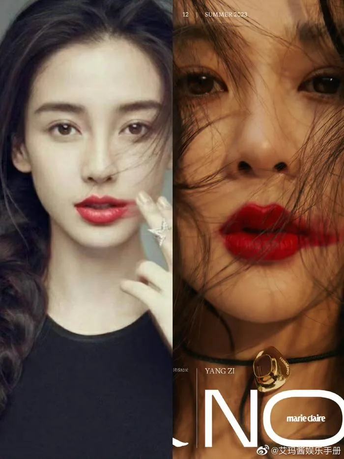 Dương Tử liên tiếp đụng độ tạo hình với Angelababy, phản ứng netizen -  Saostar.vn