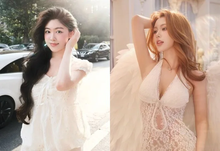Gái xinh 2k5 cạnh tranh nhan sắc với Lọ Lem, mặt đẹp như AI, body nóng bỏng  khiến netizen không ngừng xuýt xoa