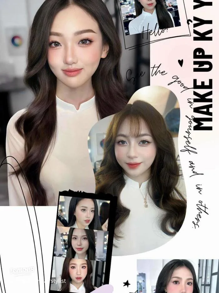 Makeup chụp kỷ yếu nền trong veo, bền cả ngày dưới nắng