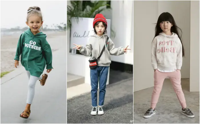 Phối đồ với áo hoodie bé gái: 8 quy tắc 