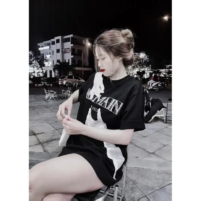 Áo Đôi Bàn Tay mùa hè Áo Phông Nam Nữ Hình In Đôi Bàn Tay Chuyển Nhiệt Cực Đẹp Áo boy phố girl phố cực ngầu | Lazada Việt Nam