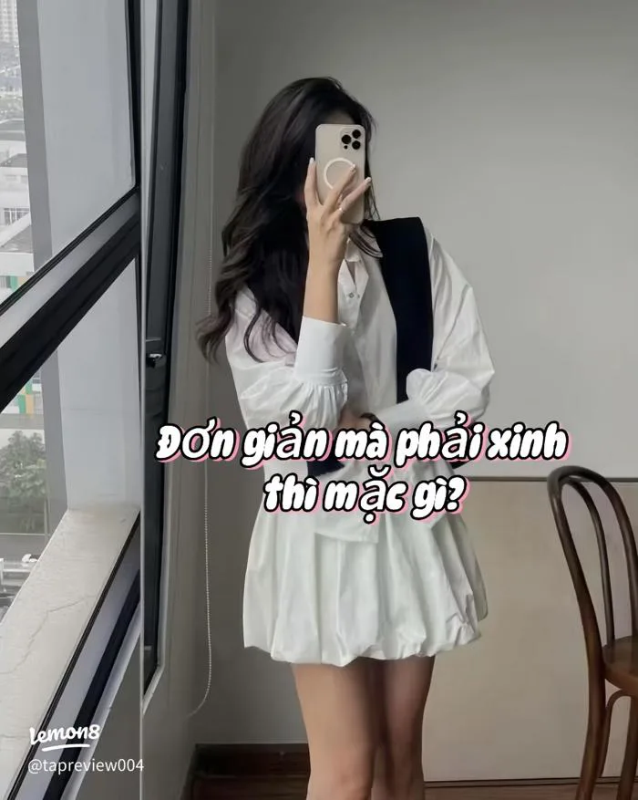 Gợi ý 6 outfit với áo sơ mi trắng cho gái xinh: đơn giản mà vẫn thật xinh