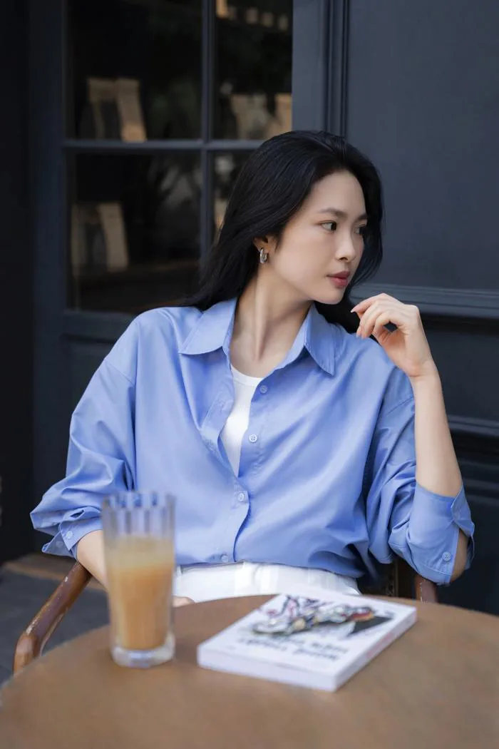 Học hội mặc đẹp cách mix áo sơ mi, nàng thăng hạng nhan sắc vù vù