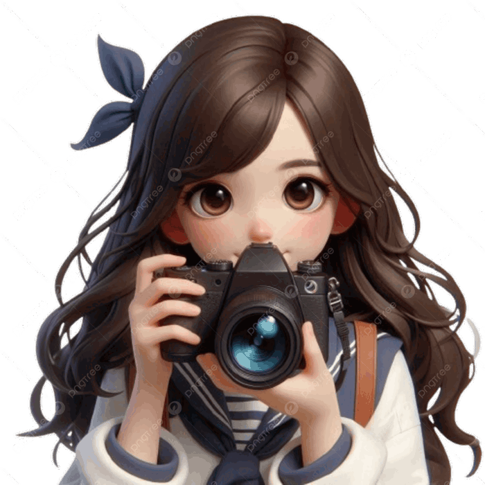 Cô Gái Cầm Máy ảnh Hình ảnh PNG | Vector Và Các Tập Tin PSD | Tải Về Miễn  Phí Trên Pngtree