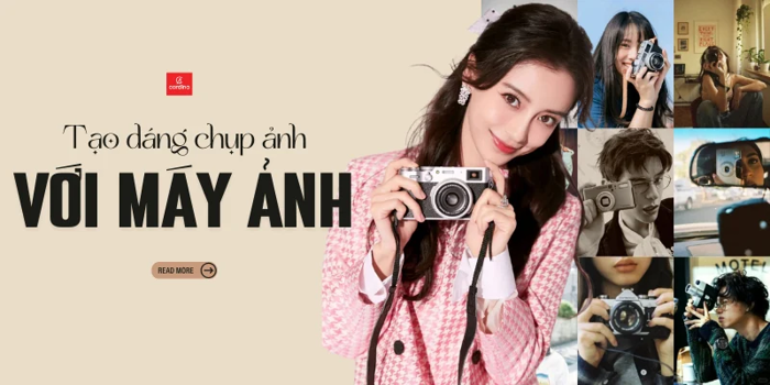 20+ Cách Tạo Dáng Cùng Máy Ảnh “Siêu Nghệ” Chuẩn Bìa Tạp Chí Cho Nàng