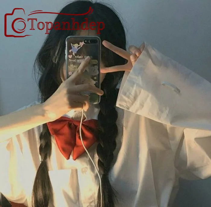 Ngắm ảnh gái xinh che mặt bằng điện thoại cực hút mắt – topanhdep.com
