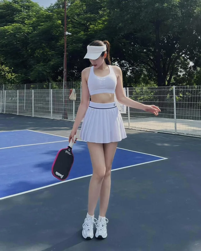 Người đẹp Việt gợi ý thời trang cho dân chơi pickleball - Báo Người Lao Động
