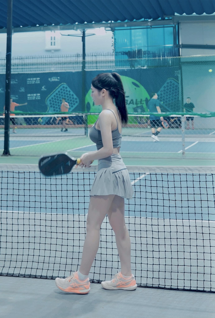 Nhan sắc hot girl Pickleball mới nổi, vừa gây 