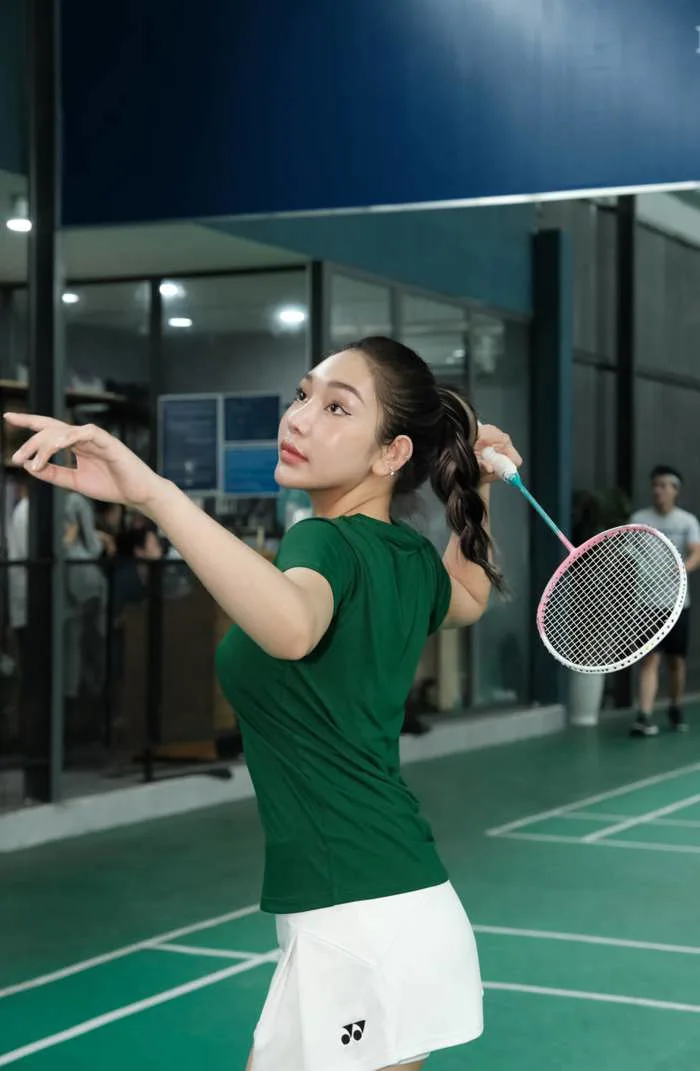 Hot girl từng giành 4 HCV cầu lông lấn sân pickleball, tập say sưa chỉ nghỉ 1 ngày Tết khiến ai cũng phải thán phục