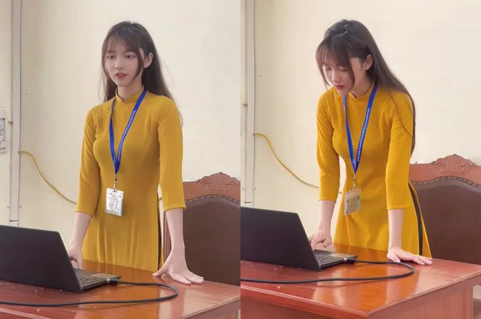 Giáo viên thực tập xinh như hoa hậu tại Nghệ An gây bão MXH, 4 năm trước đã nổi tiếng vì điều này