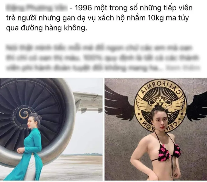 Bị đăng ảnh bôi nhọ là 1 trong 4 tiếp viên hàng không liên quan ma túy, cô  gái lên tiếng đính chính