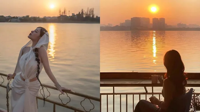 Gợi ý cách tạo dáng chụp ảnh hoàng hôn xinh lung linh