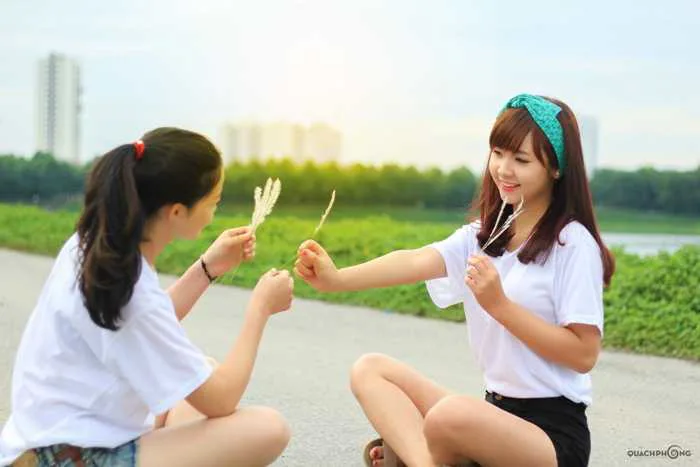 Hot girl xinh đẹp tinh nghịch trong bộ ảnh kỷ yếu