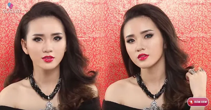 Trang điểm mắt nhũ lấp lánh dự tiệc cuối năm