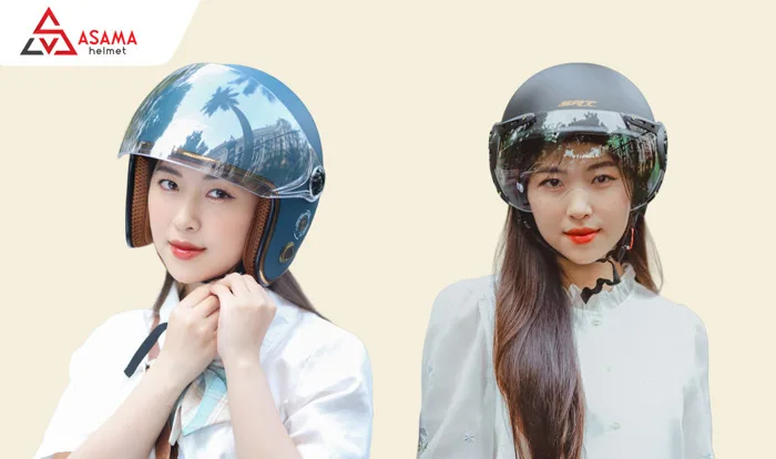 25+ Mũ Bảo Hiểm Cho Nữ Đẹp, Thời Trang, Có Kính Đáng Mua