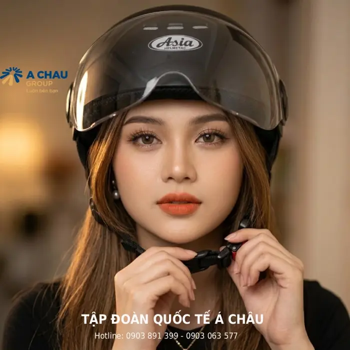 Top 7 mũ bảo hiểm nửa đầu nữ duyên dáng, dễ thương