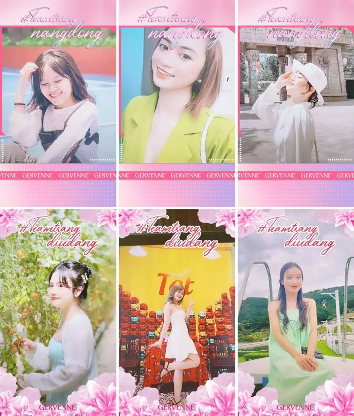 Dù là cô gái năng động hay dịu dàng, nàng cũng đừng quên thể hiện cá tính  trong cuộc thi của Gervenne!