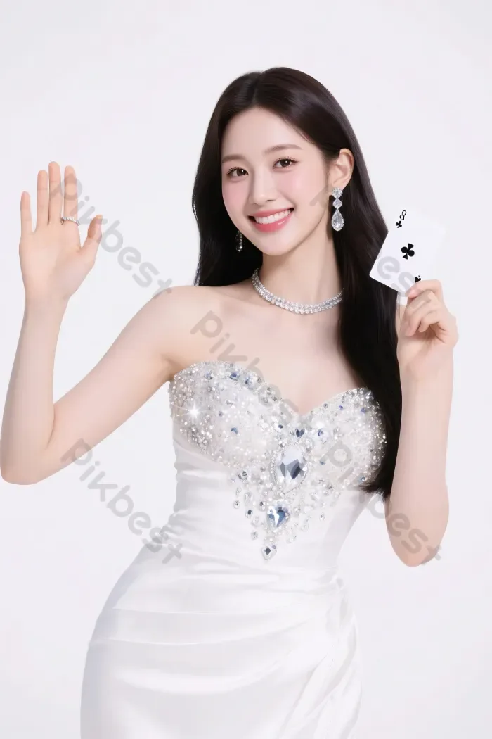 Tải miễn phí Cô Gái Sòng Bạc Xinh đẹp 1 Nụ Cười Và Bàn Tay Thể Hiện Dễ Thương Nhiếp Ảnh | JPG chuyên nghiệp - Pikbest