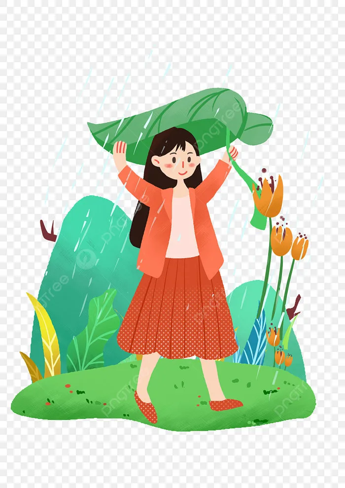 Hình ảnh Ô Dù Hoạt Hình Dùng để Che Mưa PNG , Ô Dù Hoạt Hình Dùng để Che  Mưa PNG , Cô Gái Xinh đẹp, Nước Mưa PNG miễn phí tải