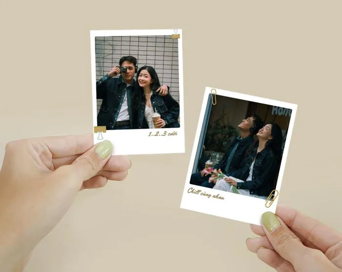 Ý tưởng làm quà tặng bạn gái từ ảnh polaroid đơn giản đầy bất ngờ và lãng  mạn khiến nàng mê đắm