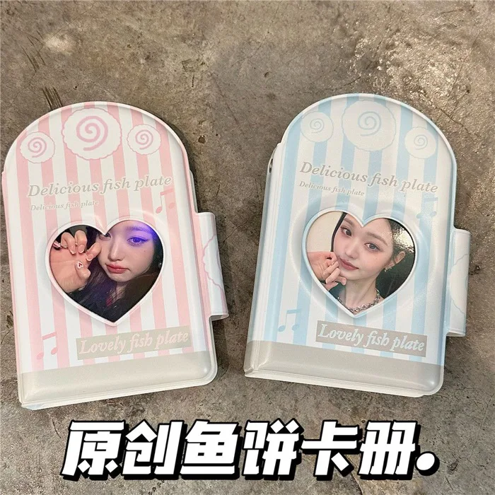 Album Ảnh polaroid 10cm Hình Cô Gái Và Bánh Kem / Trái Tim Xinh Xắn
