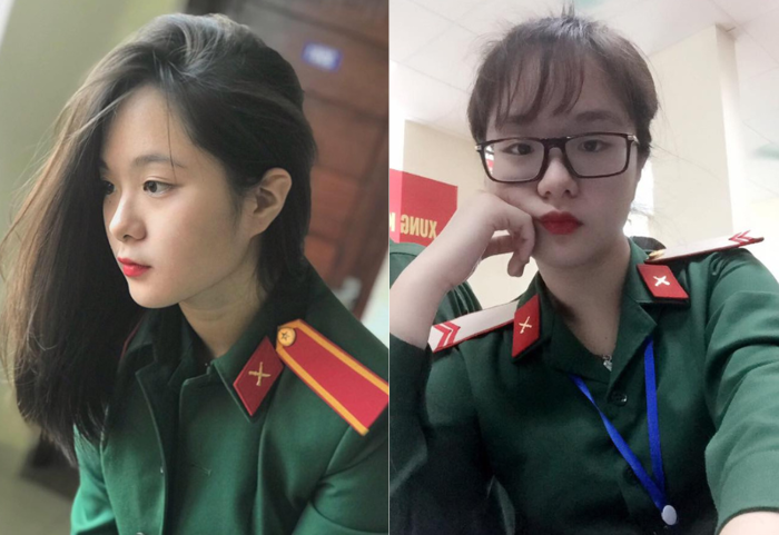 Hot girl quân nhân xinh như thiên thần, đốn tim cõi mạng bởi năng khiếu  nghệ thuật vượt trội