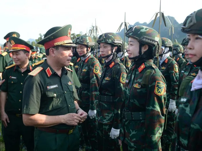 Lan tỏa hình ảnh nữ quân nhân cách mạng vừa xinh đẹp, vừa hùng tráng