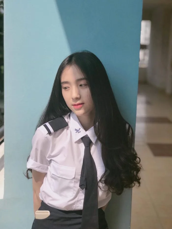 Ảnh: Nữ sinh Học viện Hàng Không xinh đẹp luôn bị nhầm là con lai