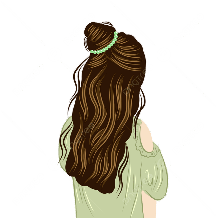 Hình ảnh Một Cô Gái Xinh đẹp Với Mái Tóc Dài PNG , Cô Gái Xinh đẹp, Tóc Dài, Tóc PNG miễn phí tải tập tin PSDComment và Vector