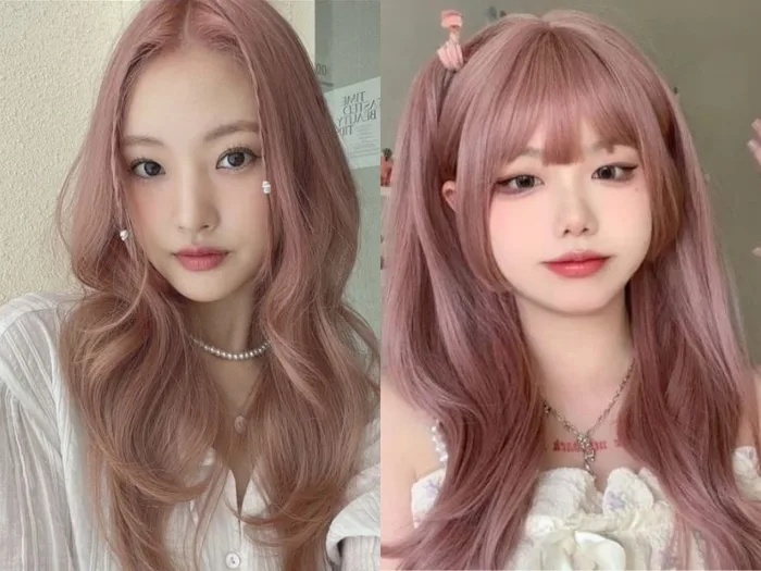 15+ kiểu tóc màu hồng khói sáng da, cực hot cho nàng