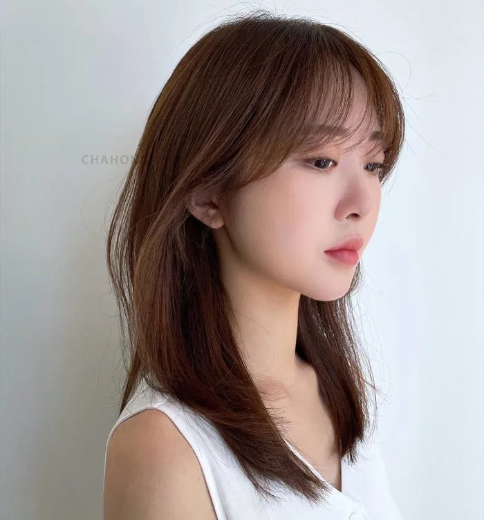 5 kiểu tóc nhuộm nâu đẹp: Giúp da trắng, 