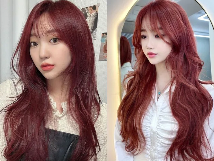 15+ kiểu tóc nâu đỏ giúp nàng bừng sáng giữa đám đông