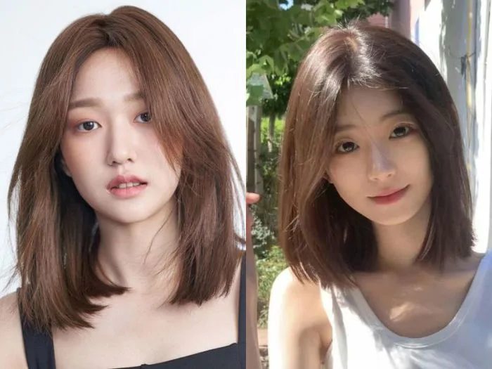 15+ kiểu tóc ngắn ngang vai mặt tròn đẹp, xu hướng hiện nay