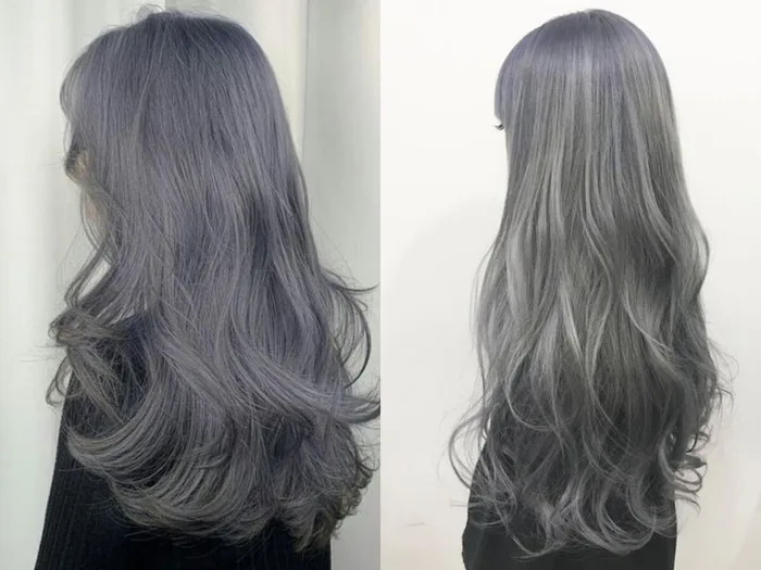 30+mẫu nhuộm tóc màu xám khói nữ đẹp và cá tính nhất hiện nay