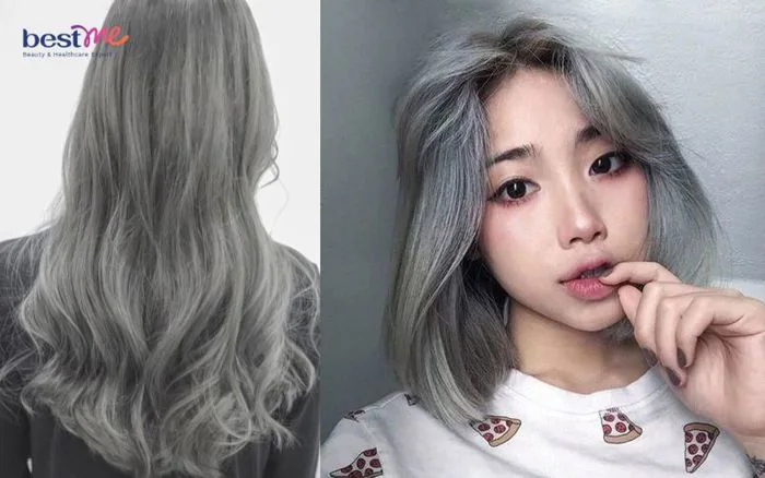 99+ hình ảnh tóc màu xám khói trầm nam và nữ cực ngầu, trendy