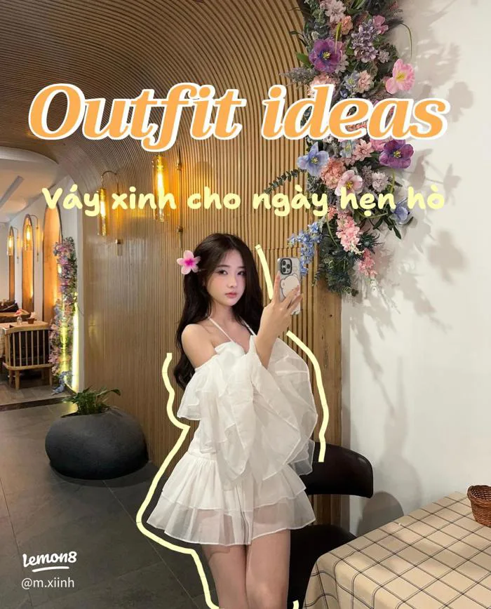 Gái xinh váy trắng nàng thơ: gợi ý váy tiểu thư sang chảnh cho mùa hè