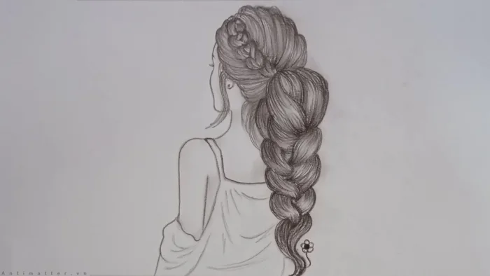 Hình Vẽ Cô Gái- Cách Vẽ Cô Gái Đẹp, Đơn Giản Như Đan Rổ