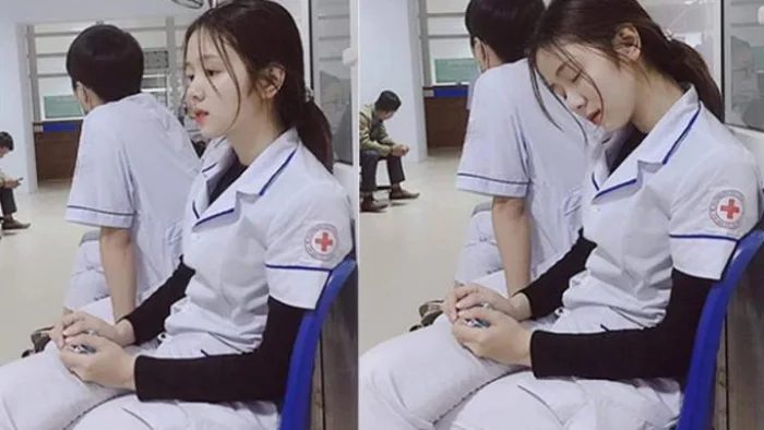 Nữ y tá khiến dân mạng săn lùng vì ảnh chụp lén quá xinh đẹp