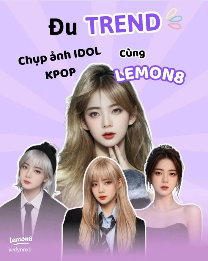 Tạo Ảnh Idol Kpop Làm Avatar Xinh Xịn Trên Lemon8, Bạn Đã Thử Chưa?