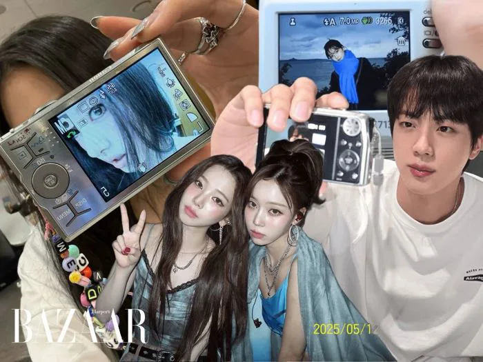 Bắt trend chụp ảnh Digicam cùng các tượng K-pop | Harper's Bazaar Việt Nam