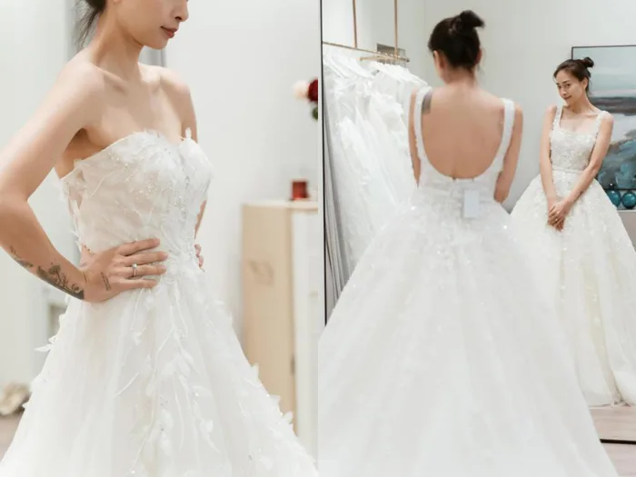 Ngô Thanh Vân đăng ảnh cưới khoe điểm đặc biệt trên cơ thể, tiết lộ lý do  đến giờ mới kết hôn